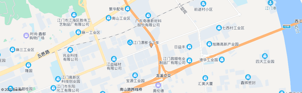 江门龙溪路_公交站地图_江门公交_妙搜公交查询2024