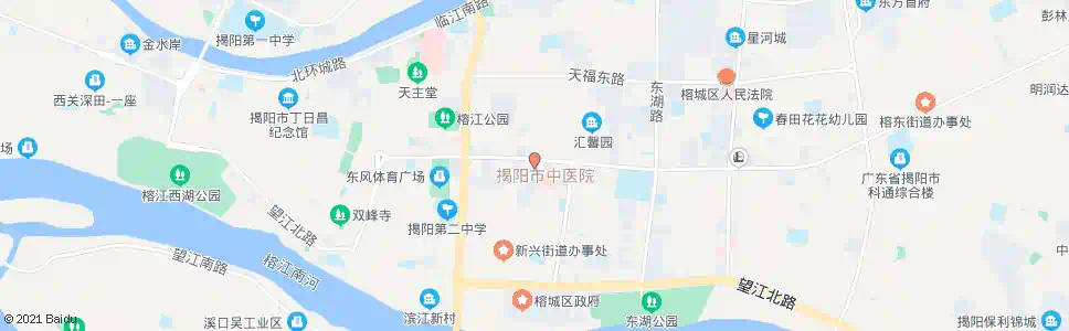 揭阳总工会_公交站地图_揭阳公交_妙搜公交查询2024