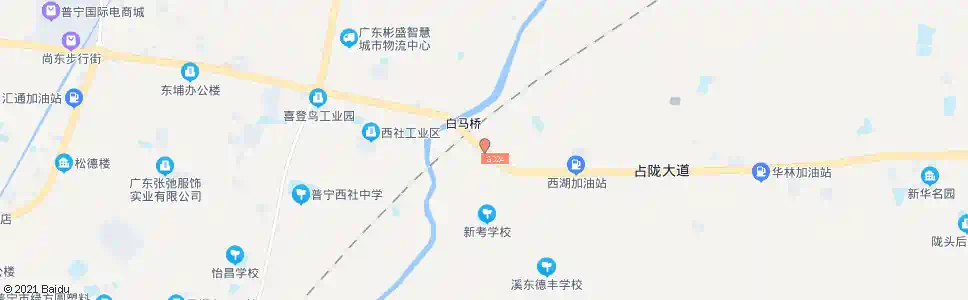 揭阳西湖村_公交站地图_揭阳公交_妙搜公交查询2024