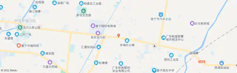 揭阳安居工程_公交站地图_揭阳公交_妙搜公交查询2024