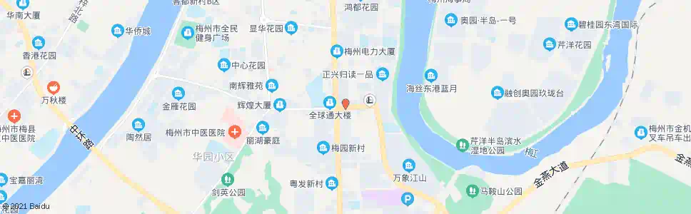 梅州丽都路_公交站地图_梅州公交_妙搜公交查询2024