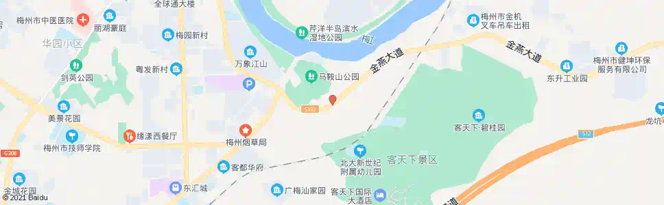 梅州东升村_公交站地图_梅州公交_妙搜公交查询2024