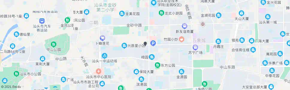 汕头长平东厦路口_公交站地图_汕头公交_妙搜公交查询2024