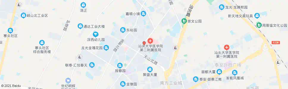 汕头市发展银行_公交站地图_汕头公交_妙搜公交查询2024