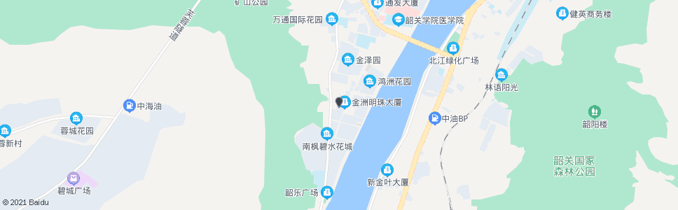 韶关轴承厂_公交站地图_韶关公交_妙搜公交查询2024