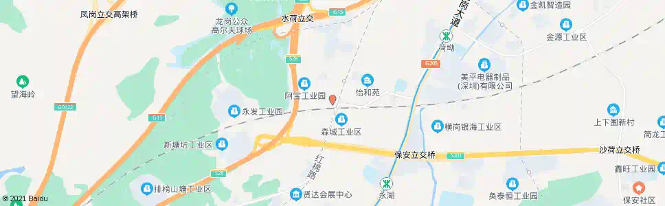 深圳坳一村_公交站地图_深圳公交_妙搜公交查询2024