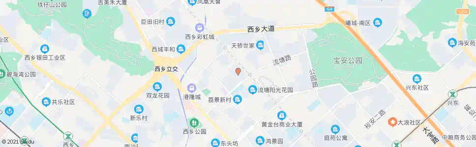 深圳新安中粮锦云总站_公交站地图_深圳公交_妙搜公交查询2024