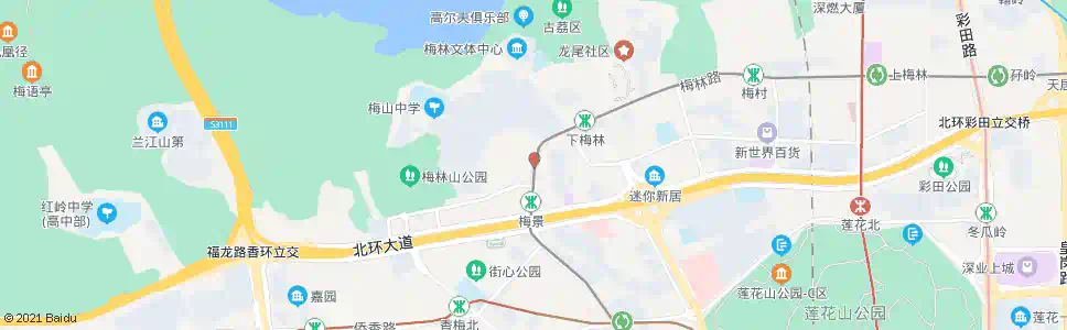 深圳福田农批市场总站_公交站地图_深圳公交_妙搜公交查询2024