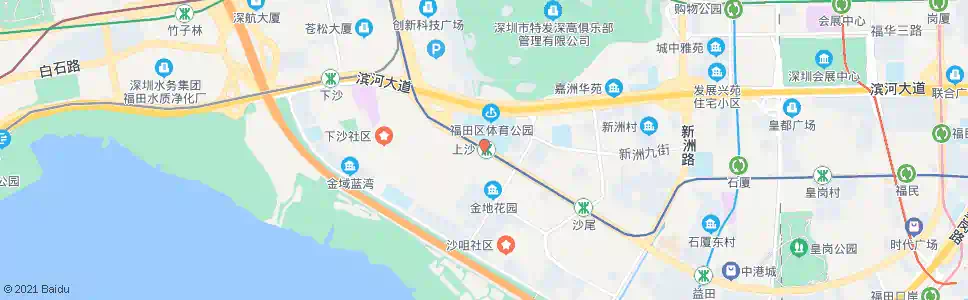 深圳上沙村_公交站地图_深圳公交_妙搜公交查询2024