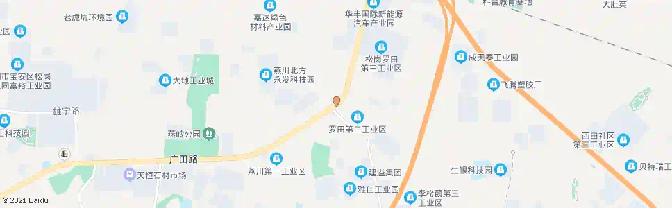 深圳中台电热_公交站地图_深圳公交_妙搜公交查询2024