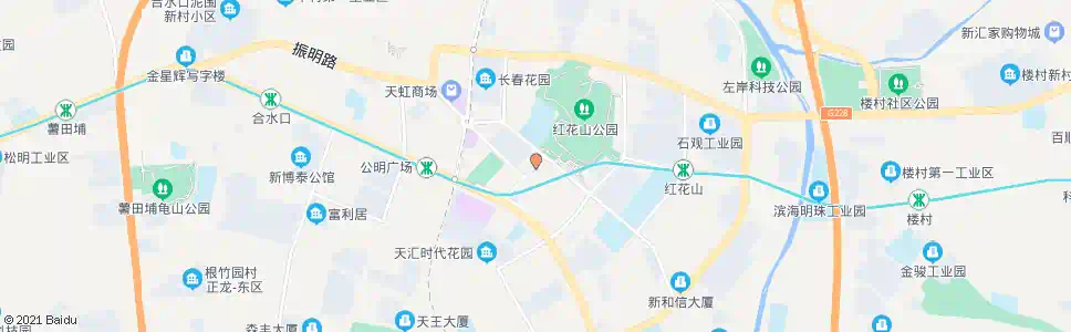 深圳公明中心换乘站_公交站地图_深圳公交_妙搜公交查询2024