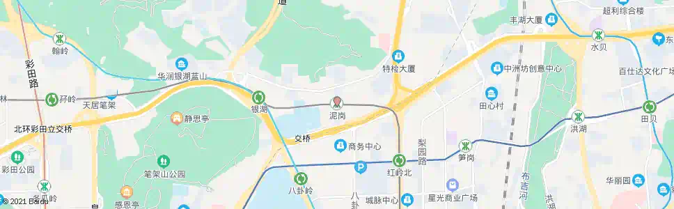 深圳泥岗桥_公交站地图_深圳公交_妙搜公交查询2024