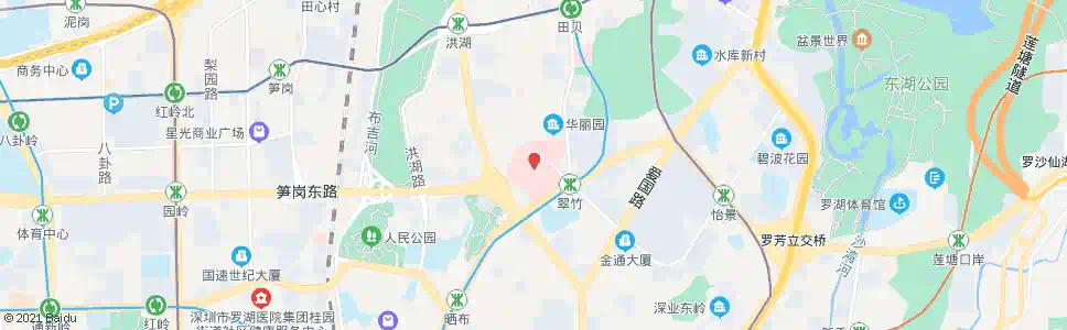 深圳留医部2_公交站地图_深圳公交_妙搜公交查询2024