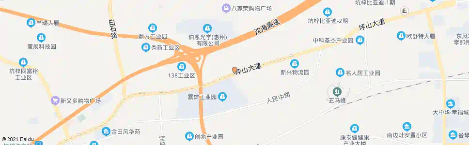 深圳震雄工业园2_公交站地图_深圳公交_妙搜公交查询2024