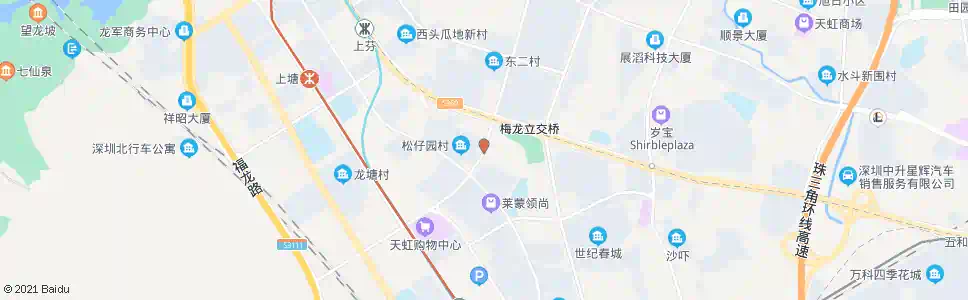 深圳松仔园_公交站地图_深圳公交_妙搜公交查询2024