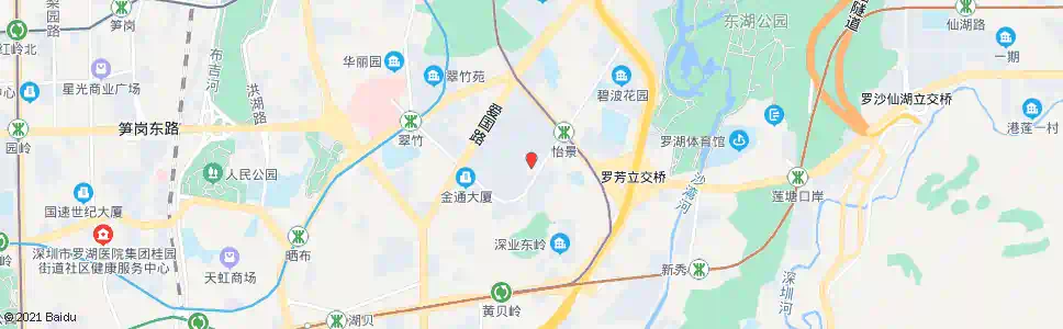 深圳怡景小学_公交站地图_深圳公交_妙搜公交查询2024