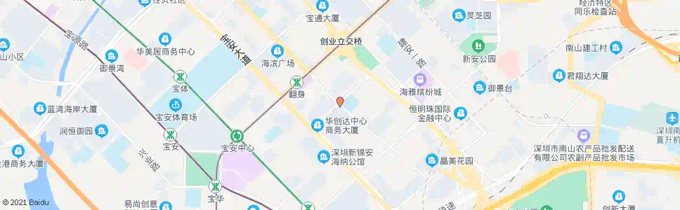 深圳海滨中学_公交站地图_深圳公交_妙搜公交查询2024