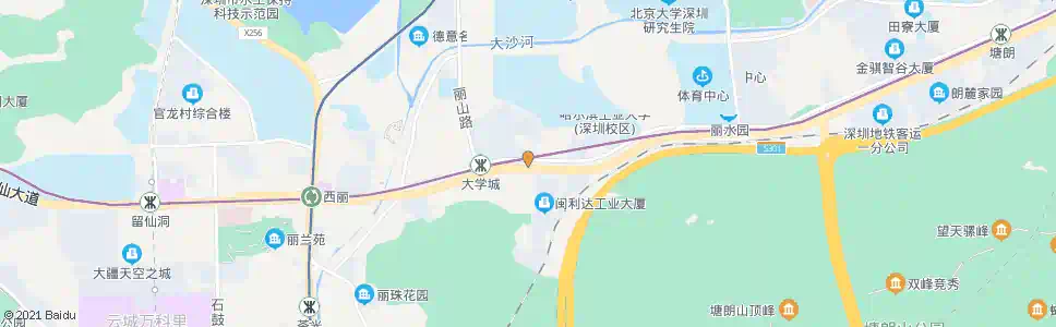 深圳平山村南_公交站地图_深圳公交_妙搜公交查询2024