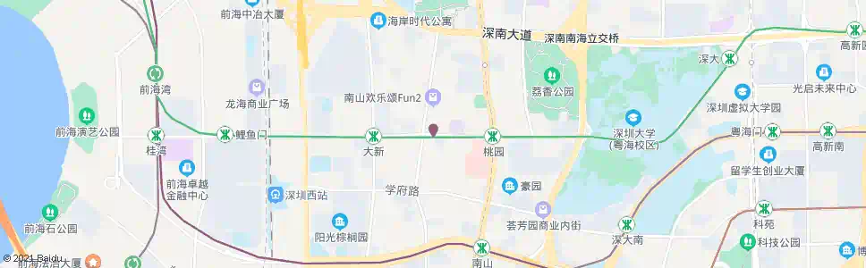 深圳桃园南新路口_公交站地图_深圳公交_妙搜公交查询2024