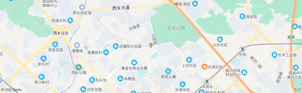 深圳上合新村_公交站地图_深圳公交_妙搜公交查询2024