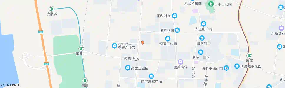 深圳福永塘尾社区总站_公交站地图_深圳公交_妙搜公交查询2024