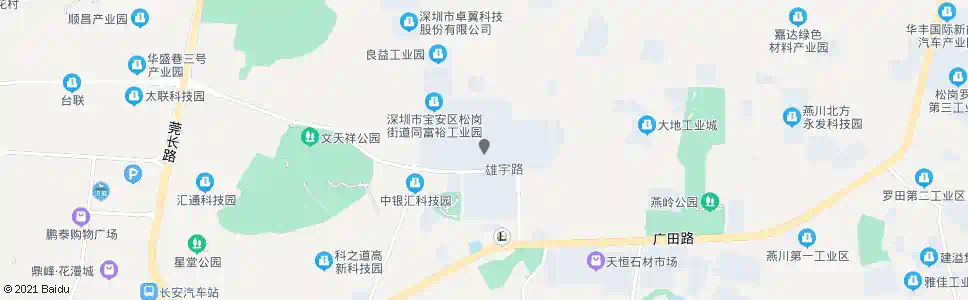 深圳塘下涌同富裕总站_公交站地图_深圳公交_妙搜公交查询2024