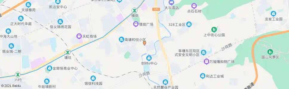 深圳上围新村_公交站地图_深圳公交_妙搜公交查询2024