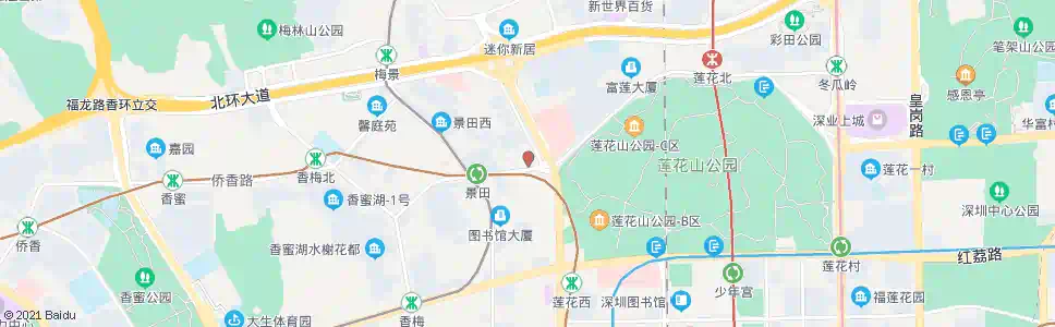 深圳景新花园_公交站地图_深圳公交_妙搜公交查询2024