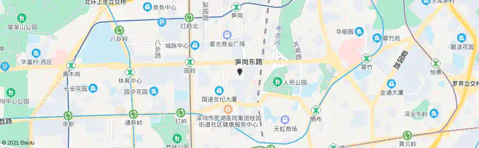 深圳桂园中学_公交站地图_深圳公交_妙搜公交查询2024