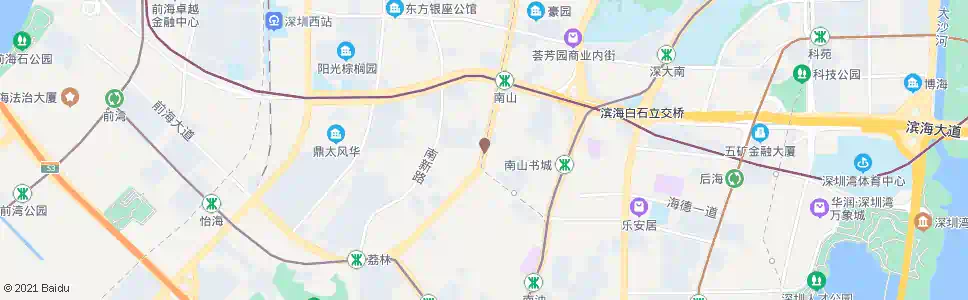 深圳中油大厦_公交站地图_深圳公交_妙搜公交查询2024