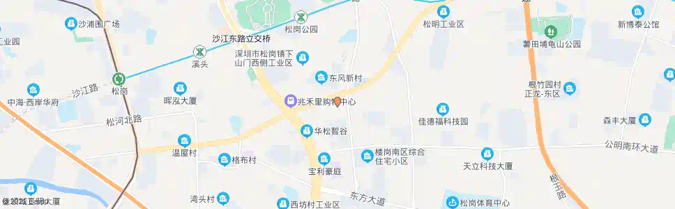 深圳松岗新汽车站_公交站地图_深圳公交_妙搜公交查询2024