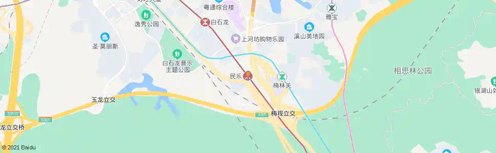 深圳民乐地铁站3_公交站地图_深圳公交_妙搜公交查询2024