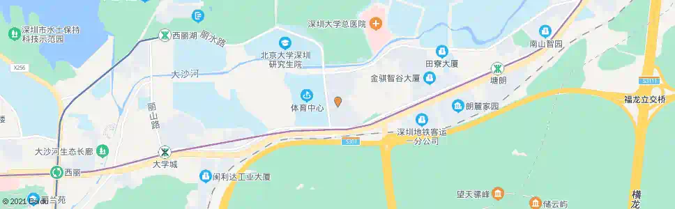 深圳同富裕工业城_公交站地图_深圳公交_妙搜公交查询2024