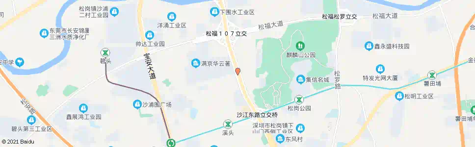 深圳洪桥头_公交站地图_深圳公交_妙搜公交查询2024