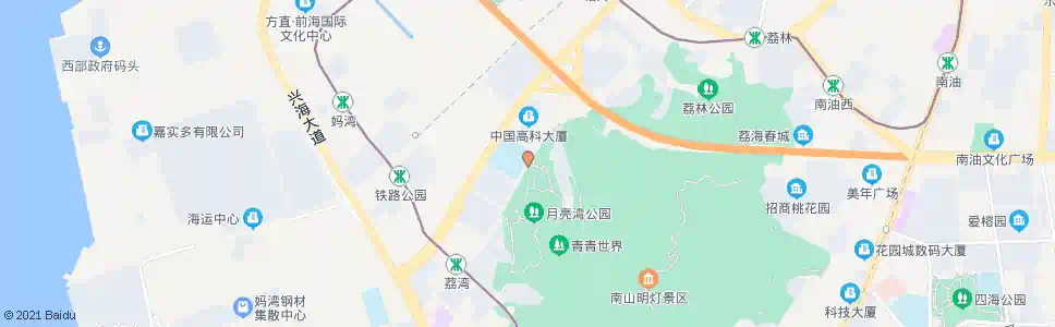 深圳深大附中_公交站地图_深圳公交_妙搜公交查询2024