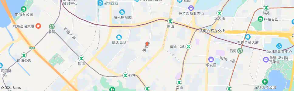 深圳南园村_公交站地图_深圳公交_妙搜公交查询2024