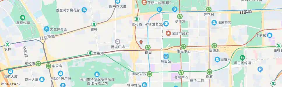 深圳广电大厦(临时站)_公交站地图_深圳公交_妙搜公交查询2024