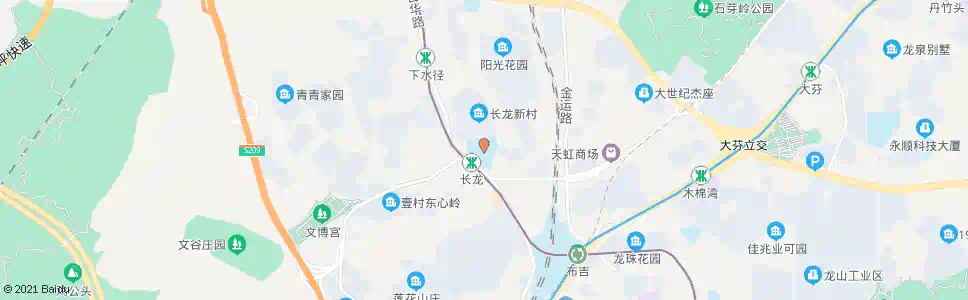 深圳布吉中学_公交站地图_深圳公交_妙搜公交查询2024