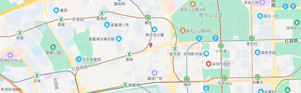 深圳鲁班大厦2_公交站地图_深圳公交_妙搜公交查询2024