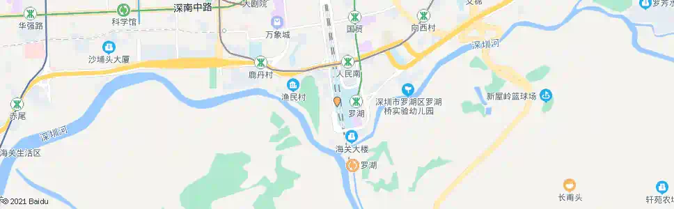 深圳深南北环立交3_公交站地图_深圳公交_妙搜公交查询2024