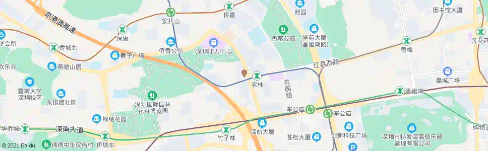 深圳竹园小学_公交站地图_深圳公交_妙搜公交查询2024