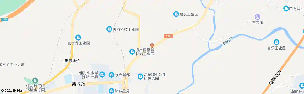 深圳坪西村天桥_公交站地图_深圳公交_妙搜公交查询2024