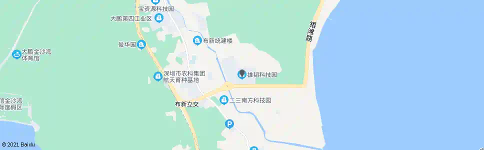 深圳雄韬科技园_公交站地图_深圳公交_妙搜公交查询2024