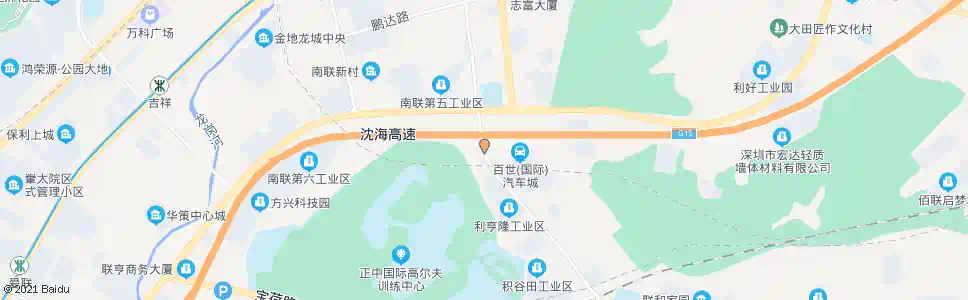 深圳南联水口村_公交站地图_深圳公交_妙搜公交查询2024