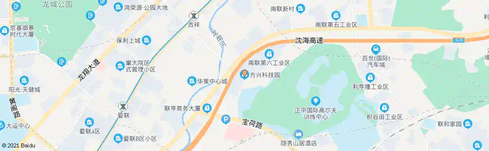 深圳方兴科技园_公交站地图_深圳公交_妙搜公交查询2024