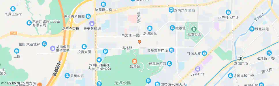 深圳龙岗交警大队_公交站地图_深圳公交_妙搜公交查询2024