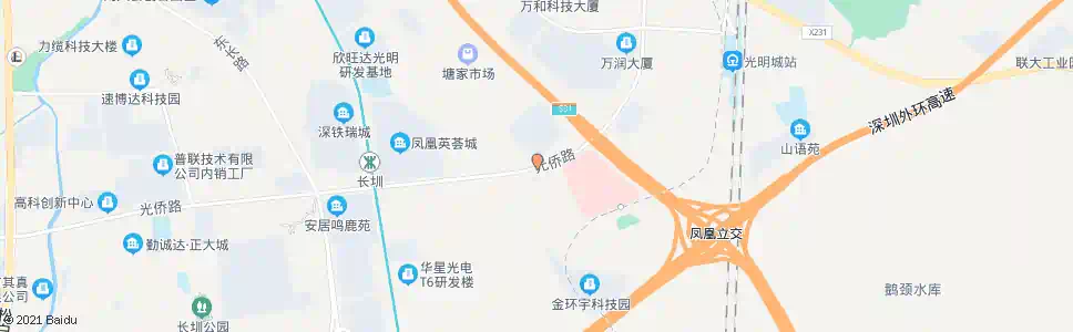 深圳塘家南路口_公交站地图_深圳公交_妙搜公交查询2024