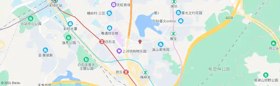 深圳滢水山庄_公交站地图_深圳公交_妙搜公交查询2024