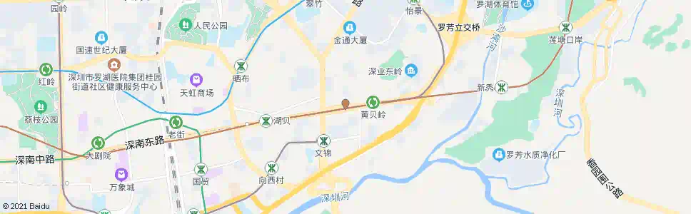 深圳冶金大厦_公交站地图_深圳公交_妙搜公交查询2024