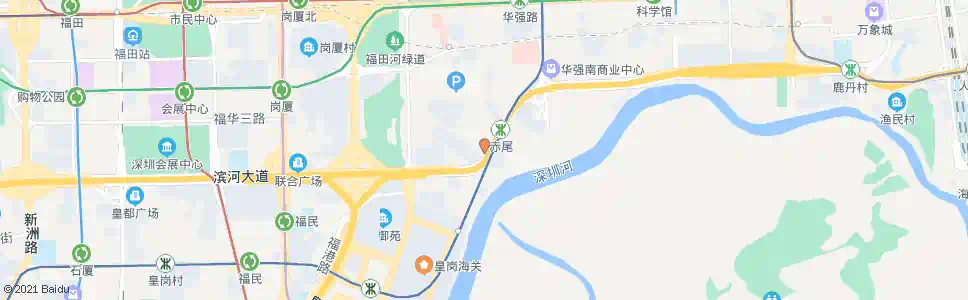 深圳岗边村1_公交站地图_深圳公交_妙搜公交查询2024